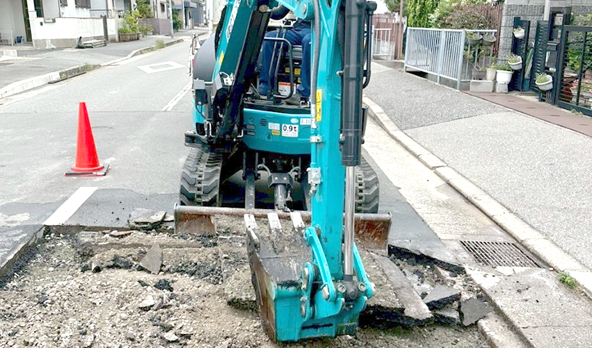 道路修繕工事